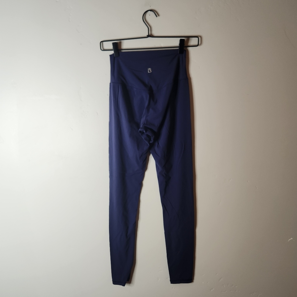 BuffBunny Rosa High Rise Leggings In Navy Blue Size Small - Picture 3 of 9